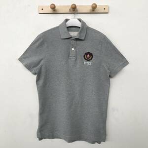 Abercrombie & Fitch MUSCLE アバクロンビー＆フィッチ マッスル メンズ 半袖ポロシャツ ワッペン＆刺繍入り 美品 size L