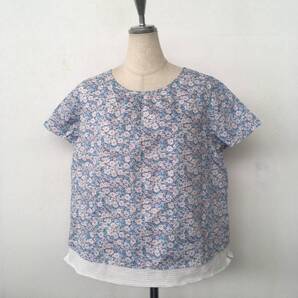 KUMIKYOKU 組曲 オンワード 大きいサイズ 重ね着デザインプルオーバー