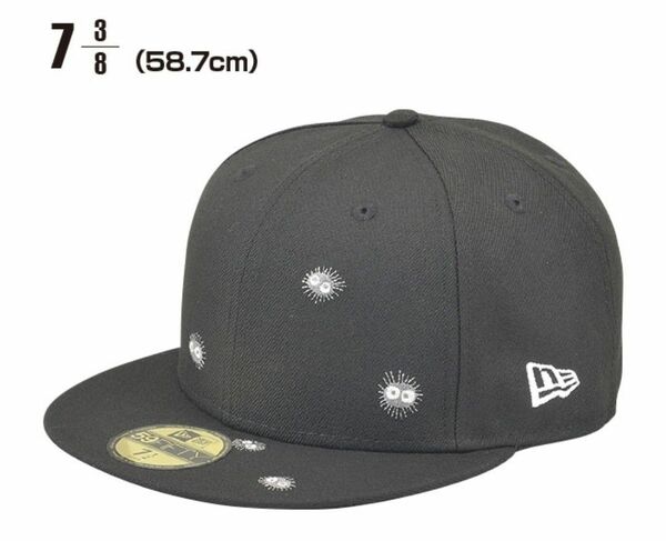 ニューエラ キャップ ブラック 59FIFTY トトロ まっくろくろすけ