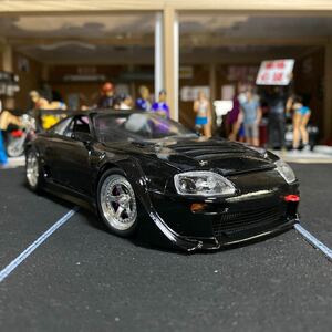 TRD Supra * racing specification final product Tamiya 