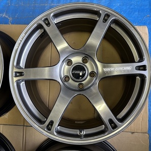 RAYS レイズ TE037 6061 FORGED 19インチ鍛造アルミホイール 8.5Jx19 軽量アルミホイール 4本セットの画像3