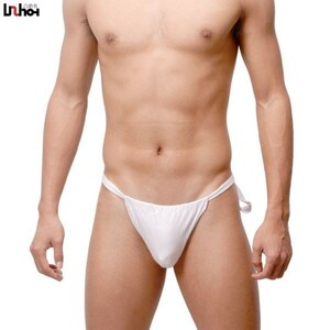  anonymity shipping men's fundoshi pants ... small of the back around ... diameter part tighten attaching T-back fundoshi undergarment fundoshi men's brand TK0005 white 