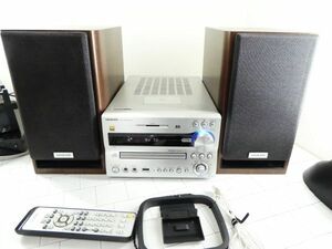 ONKYO オンキョー NFR-7TX CD/SD/USB BluetoothレシーバーシステムBluetooth SD再生確認済 CD音飛あり 説明文必読願います！