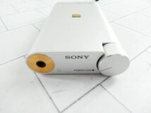 SONY ニー ポータブルヘッドホンアンプ ハイレゾ対応 USBオーディオ対応 PHA-1A 本体 ケーブル2本のみ　m_画像3