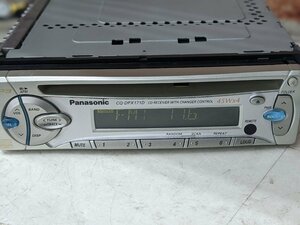 パナソニック　CQーDPXー１７１D　AM、FM、ＣＤデッキ　　中古品