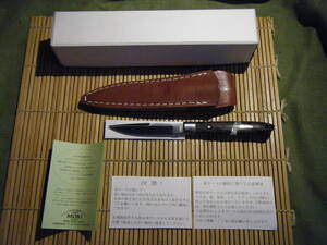  распродажа MOKI Moki нож форель & bird распроданный товар 3. сталь материал фиолетовый .+.. не использовался *. рыбалка управление рыболовный место .. рыболовный шерсть игла Mini лодка 