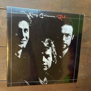 king crimson キングクリムゾン red vinyl LP レコード