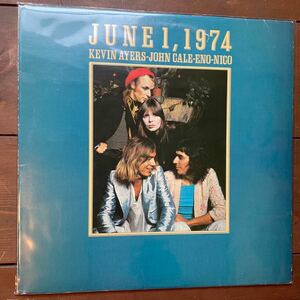 Kevin Ayers John Cale Eno Nico June 1 ,1974 LP レコード　vinyl