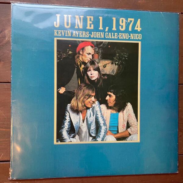 Kevin Ayers John Cale Eno Nico June 1 ,1974 LP レコード vinyl