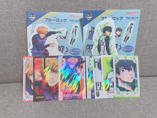 一番くじ　ブルーロック　〜武器を持て破壊者よ!!〜 Ｋ賞　ホログラムステッカー　國神　潔