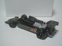 ☆トミカ スピードウェイセットNo.2(G-38)単品 F36-1-6 ロータス78フォード(ブラック/#5 JPS):LOTUS 78 FORD(BLACK/No.5 JPS)超入手困難品!_画像3