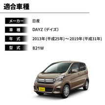 リアゲート トランクダンパー バックドア 純正交換用 ダンパー 2本 セット 日産 デイズ DAYZ B21W 三菱 ekワゴン 左右 おすすめ 修理 交換_画像3