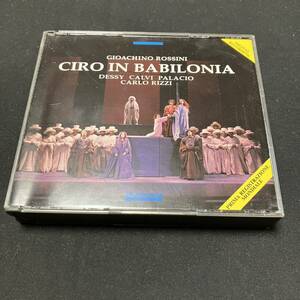 ZF1 2CD ロッシーニ　歌劇「バビロニアのチロ」　カルロ・リッツィ