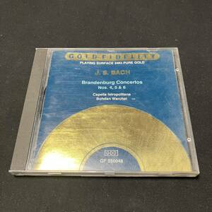 S14a ゴールドCD CD GOLD J.S.バッハ ブランデンブルク協奏曲 カペラ・アストロポリターナ ボフダン・ヴァルハル 1987年 スロヴァキア