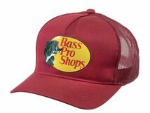 キャップ バスプロショップス bass pro shops cap hat 新品 メッシュキャップ スナップバック CARDINAL 新色 日本未発売 長瀬智也 釣り　_画像1