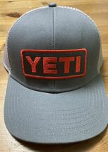 Yeti イエティ キャップ 帽子 日本未発売 新品 メッシュキャップ cap hat アウトドアキャップ イエティー イェッティ スナップバック gray_画像2