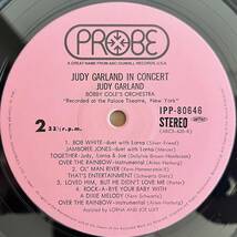 LP■JAZZ//FEMALE VOCAL/JUDY GARLAND/IN CONCERT/PROBE IPP-80646/国内72年PRESS OBI 美品/ジュディガーランド/BOBBY COLE/ジャズボーカル_画像5