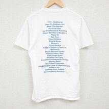 L/古着 半袖 Tシャツ メンズ ネプチューンシティデー コットン クルーネック 白 ホワイト 24apr06 中古_画像2