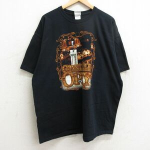 XL/古着 半袖 ビンテージ ロック バンド Tシャツ メンズ 00s グランドオールオプリ トレースアドキンス アランジャクソン 大きいサイズ コ