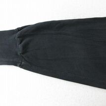 XL/古着 長袖 Tシャツ メンズ 王冠 大きいサイズ ハイネック タートルネック 黒 ブラック 24apr20 中古_画像3