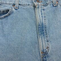 W38/古着 リーバイス Levis 505 ショート パンツ ショーツ メンズ 90s コットン 紺 ネイビー デニム spe 24apr24 中古 ボトムス 短パン シ_画像7