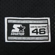 XL/古着 スターター 半袖 ビンテージ フットボール Tシャツ メンズ 90s NFL アトランタファルコンズ ジャーマンアンダーソン 32 メッシュ地_画像6