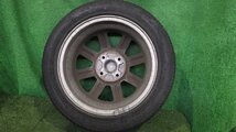 ◆ ミニライト MINILITE アルミホイール タイヤ 14インチ 4本セット 4.5J +45 PCD100 4穴 165/55R14 NANKANG 18年 中古 C164_画像3