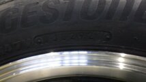 ◆ G:SPEED Gスピード アルミホイール タイヤ 16インチ 4本セット 6.0J +45 PCD100 4穴 66φ 185/55R16 BS 残4.5㎜ 21年 中古 D105_画像6