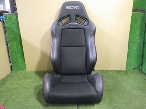 ◆ 美品 RECARO レカロ シート SR-7 LASSIC2 ラシック2 BK/BK ステッチ赤 状態良好 中古 D99 2Y1 ◆