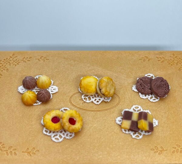 ミニチュア ミニチュアクッキー セット ハンドメイド シルバニア インテリア