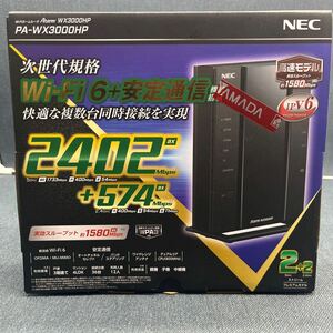 766 NEC Aterm Wi-Fiホームルーター PA-WX3000HP 