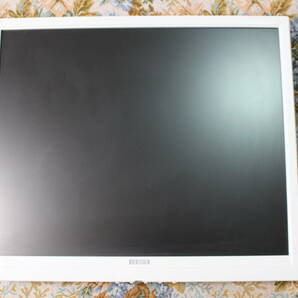 【動作品】19インチ液晶モニター/ディスプレイ I-O DATA LCD-AD197GW-HS 解像度1280x1024 VGA（D-sub）端子対応 DVI 端子対応 ホワイトの画像9