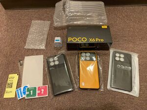 【新品】POCO X6 Pro 5G 12GBメモリー 512GB Yellow