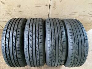 ヨコハマタイヤ GEOLANDAR CV GO58 225/55R18 98V M+S 美品中古タイヤ4本セット