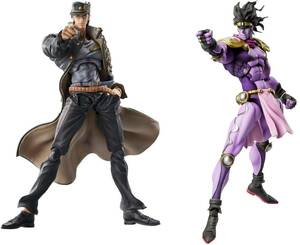  супер изображение передвижной JoJo's Bizarre Adventure no. 3 часть Kujo Jotaro Ver.1.5 Star платина * Sard 2 позиций комплект PVC&ABS& нейлон фигурка metikos