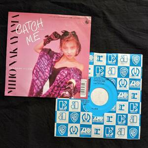 ●中山美穂　キャッチ・ミー　中古EPレコード　2