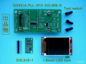 0 Si5351A PLL VFO almost assembly ending basis board kit 0E