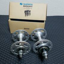 SHIMANO DURA-ACE PRO MODEL TRACK HUB 前後セット 36H (S) njs「 シマノ デュラエース ピスト ハブ」箱入り 未使用品 New Old Stock (NOS)_画像4