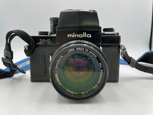 minolta X-1/MC ROKKOR PG 50mm 1:1.4 一眼レフカメラ 動作保証なし m24421-8