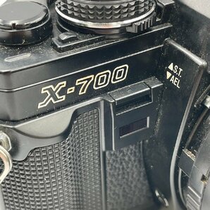 ◆ MINOLTA X-700 フィルムカメラ 一眼レフカメラ MD ZOOM 35-70mm 1:3.5 レンズ 動作保証なし m24421-9の画像9
