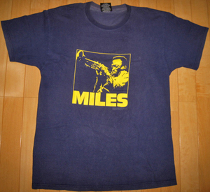  б/у одежда Vintage MILES DAVIS Tee миля s* Davis футболка L Vintage ZION ROOTSWEAR 2002