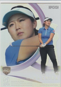 【千葉華】 epoch エポック 2023 ROOKIES & WINNERS ホログラフィカ JLPGA 女子プロゴルフ