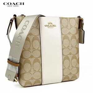 COACH コーチ レディース バッグ ショルダー バッグ ミニ ローワン ファイル バッグ シグネチャー ストライプ CR248 チョーク 新作 新品