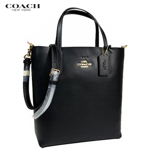 COACH コーチ レディース バッグ トート バッグ ショルダーバッグ スモール セア トート レザー CP036 ブラック アウトレット 新作 新品