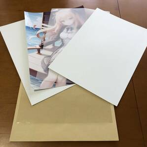 (MM002) 【高画質】匿名配送 御坂美琴 とある科学の超電磁砲 イラストポスター A4サイズ 光沢写真用紙 写真 アートポスター 印刷物の画像2