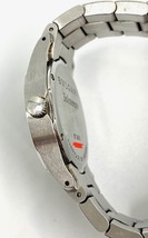 電池交換済 稼働品 BVLGARI ブルガリ クォーツ QZ ST30S solotempo ソロテンポ 黒文字盤 デイト レディース 腕時計 腕回り約14cm～14.5cm_画像8