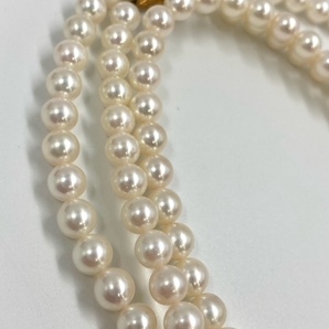 TASAKI 田崎真珠 タサキ 購入品 留金K18 本真珠 ロングネックレス パール パールネックレス 真珠ネックレス 重量約70.8g 159珠 保管品の画像5
