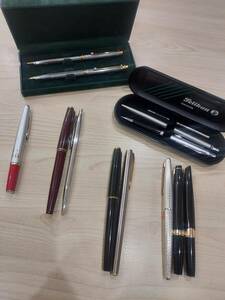 万年筆 ボールペン シャーペン おまとめ 筆記未確認 750 18K 585 14K MONTBLANC モンブラン PILOT パイロット SHEAFFER シェーファー など