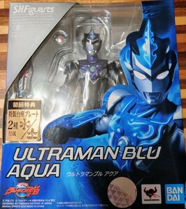 ウルトラマンブル　アクア／S.H.Figuarts　初回特典特製台座プレート２種付属　バンダイ・ナムコ