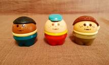 レトロ Little Tikes リトルタイクス Toddle Toys トドルトッツ フィギュア 人形 3個 まとめて セット まとめ売り 全長約4.5～約4.7cm_画像1